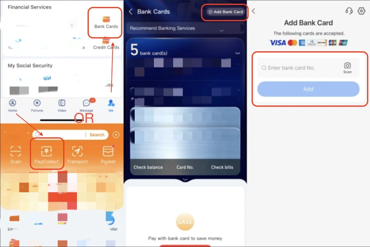 Alipay guide step2