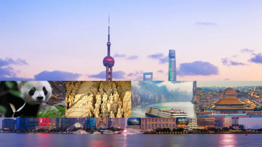 China Tour Pandas Yangtze river Cruise