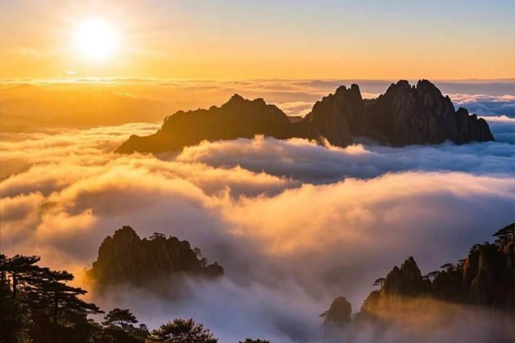 HUangshan sunrise