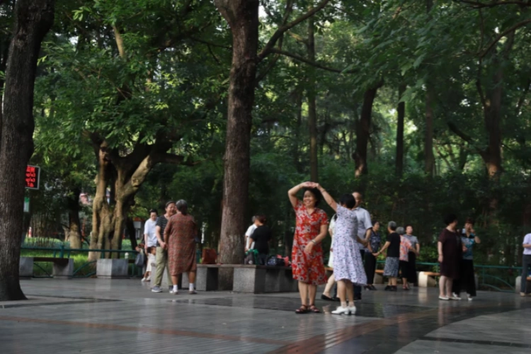 Chengdu People's Park Practice