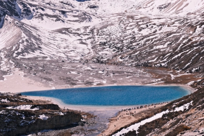 Daocheng Yading Milk Lake
