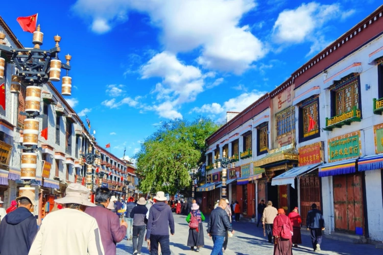 Lhasa Barkhor Street