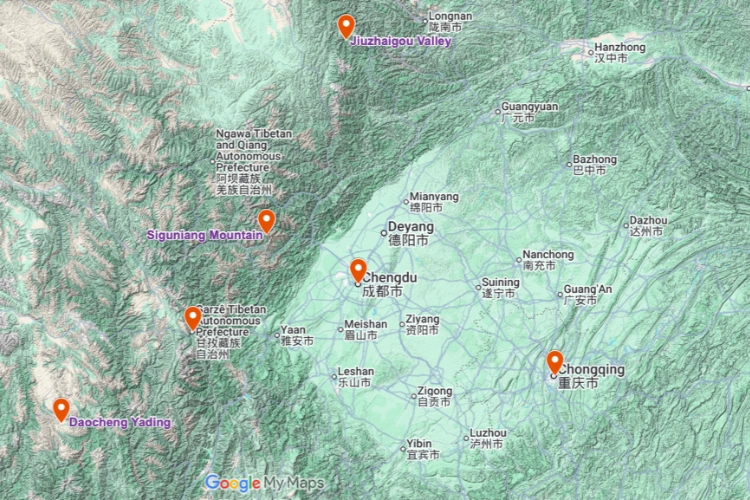 Sichuan Geography