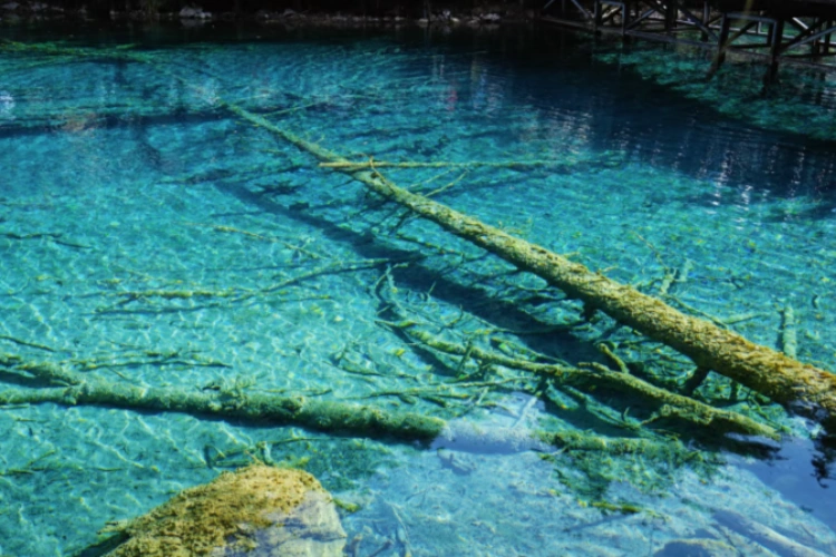 Jiuzhaigou after earthquake