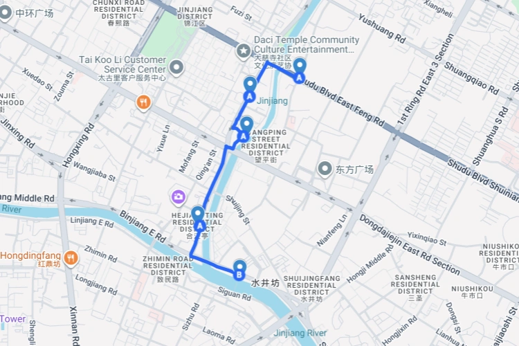 Chengdu Walking Tour Anshun Night Route