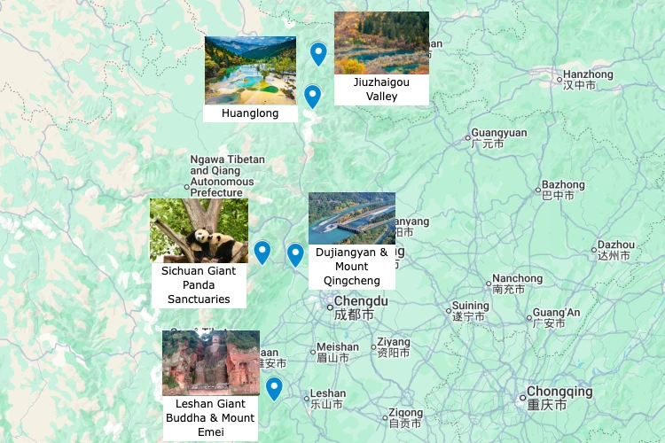 Sichuan UNESCO Sites